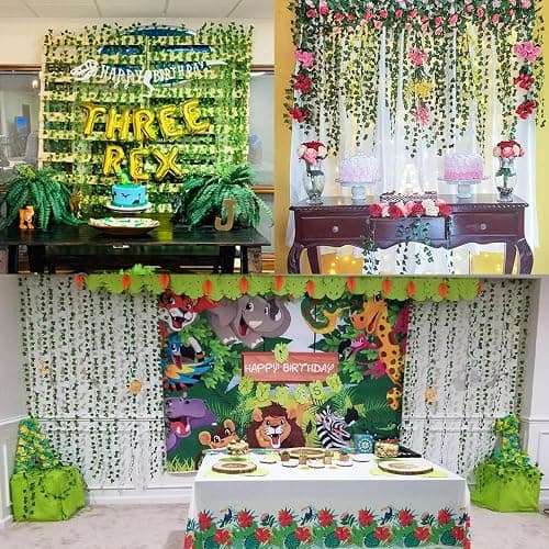 JPSOR 24pcs Fake Leaves Artificial Ivy Garland Greenery Vines for Bedroom Decor Aesthetic Silk Ivy Vines for Room Wall Home Decoration thumbnail 6