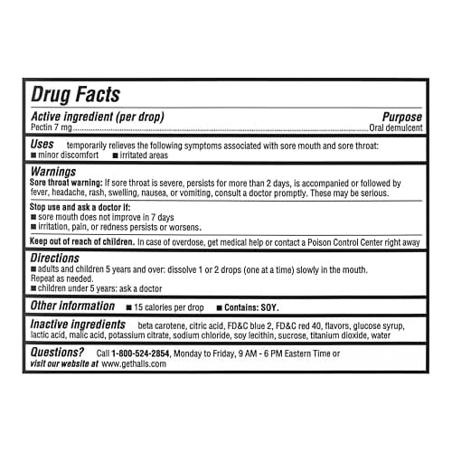 HALLS Throat Soothing (Previously HALLS Breezers) Creamy Strawberry Throat Drops, Economy Pack, 70 Drops thumbnail 6