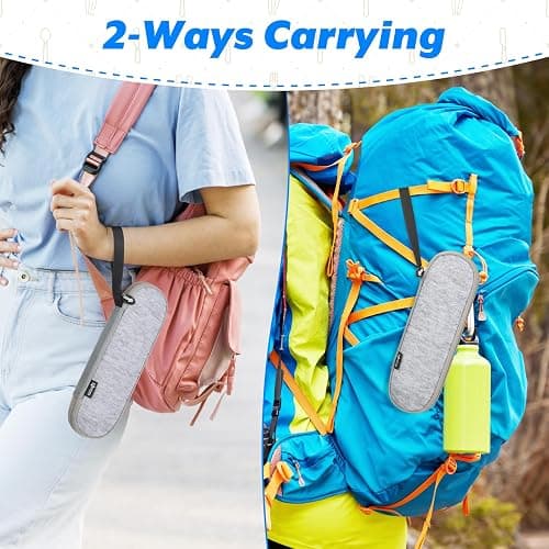 Cosmos Portable Travel Felt Tableware Carrying Storage Case Zipper Bag for Cutlery Kit Flatware Chopsticks Spoon Fork in Camping Travel Picnic Office thumbnail 6