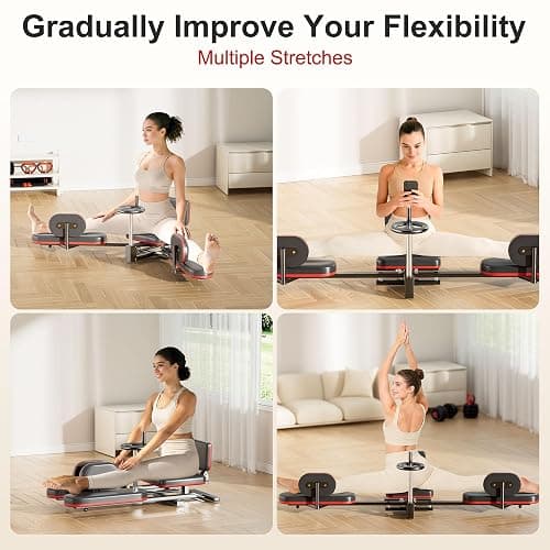 TDH Leg Stretcher, 220LBS Stretcher Machine,200° Adjustable Split Machine, Flexibility Stretching Equipment to Relieving Leg Muscl,Exercise for Everyone thumbnail 2