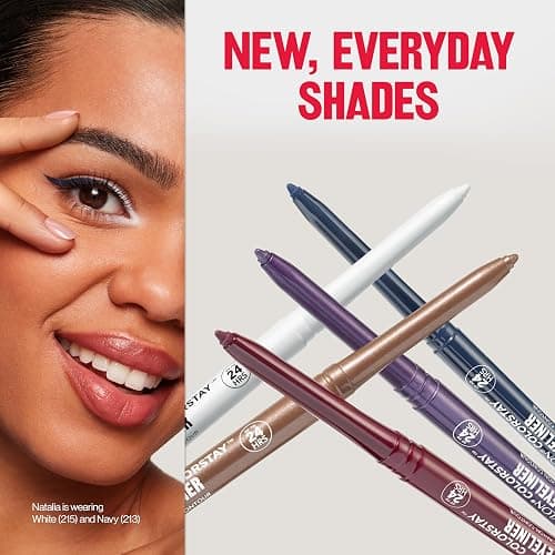 REVLON ColorStay Pencil Waterproof Eyeliner, Smudge-Proof, Eye Makeup with Built-In Sharpener, Stocking Stuffer for Women, 214 Grape, 0.01 oz thumbnail 5