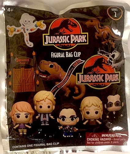 Monogram Retro Jurassic Park Figural Bag Clip Series 2-3D Foam Figural Bag Clip in Blind Bag thumbnail 3