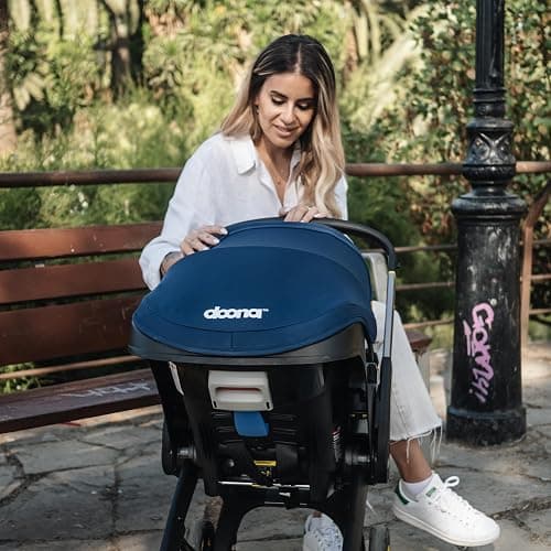 Doona Car Seat & Stroller, Nitro Black - All-in-One Travel System thumbnail 7