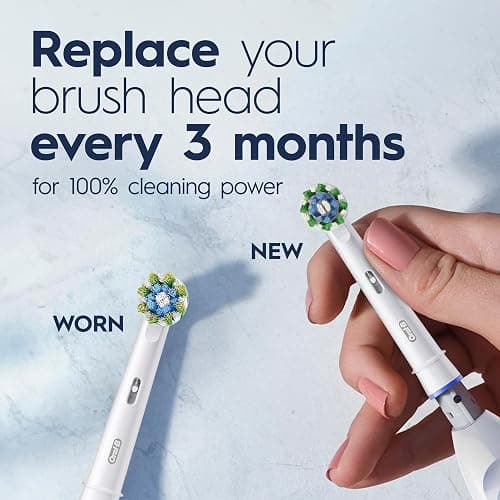 Oral-B Pro 100 3D White, Battery Toothbrush, White thumbnail 8