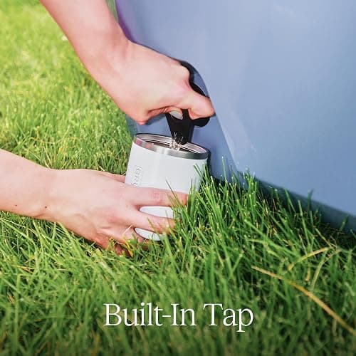 BrüMate BrüTank Wheeled Hard Cooler with Built-in Drink Dispenser Tank and Tap | Perfect for Beach, Tailgating, Drinks, Camping, Sports Games, Parties and More thumbnail 3