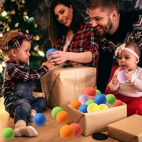 oazoxcx 12 Pieces Soft Foam Balls Lightweight Mini Play Balls for Safe Indoor Toys Fun Vibrant Assorted Colors Orbs Unique Birthday Party Favors for Boys and Girls thumbnail 7