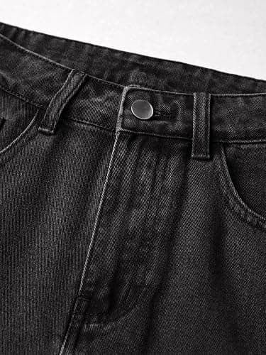 EMMIOL Women Jorts Baggy Jeans Jorts Outfits Mid-Low Waisted Denim Y2K Shorts Summer Hot Short Pants Streetwear thumbnail 4