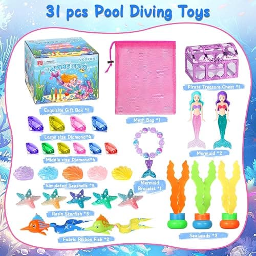 Mermaid Diving Pool Toys thumbnail 6