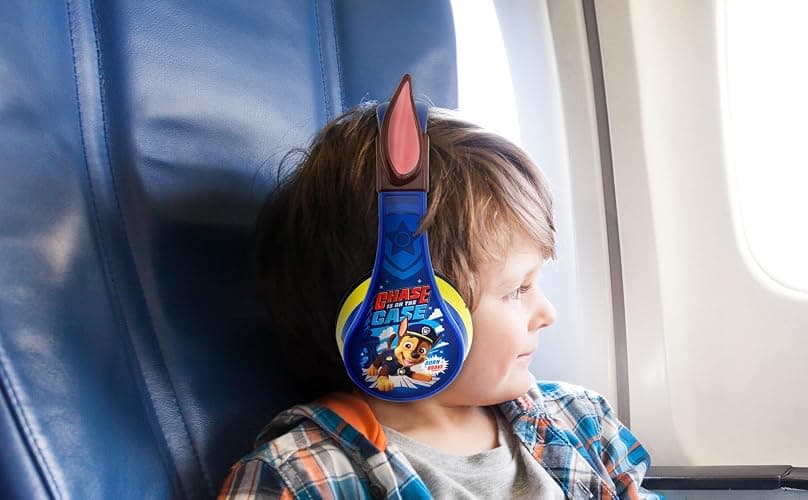 eKids Paw Patrol Kids Bluetooth Headphones, Wireless Headphones with Microphone Includes Aux Cord, Volume Reduced Kids Foldable Earphones for School, Home, or Travel thumbnail 4