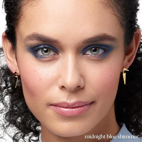 Julep Eyeshadow 101 Cream-to-Powder Waterproof Shadow Stick – Midnight Blue Shimmer – Long-Lasting, Crease-Proof, Dark Blue Shimmer Cream Eyeshadow with Built-in Smudger thumbnail 3