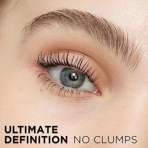 L'Oreal Paris Makeup Telescopic Original Lengthening, Lash Separating Mascara with Dual Precision Brush, Washable, Blackest Black, 0.27 Fl Oz., 1 Count thumbnail 6