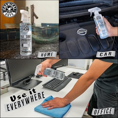 Chemical Guys Nonsense All Surface Super Cleaner – 2 Pack 16 oz Bottles Unscented Interior and Exterior Cleaner for Vinyl, Rubber, Plastic and Carpet – Safe for Cars, Trucks, SUVs, RVs and Home Use thumbnail 9
