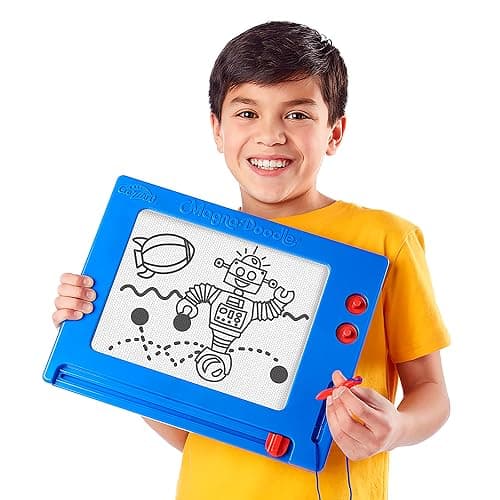 Cra-Z-Art Retro Magna Doodle - 50 Years of Creative Fun – Classic Magnetic Drawing Board Toy, Ages 3+ thumbnail 9