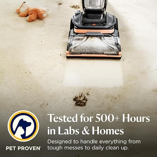 BISSELL Revolution HydroSteam Pet Carpet Cleaner, 3432 | HydroSteam technology; 2-in-1 pet upholstery tool; cleaning formulas included; upright deep cleaner thumbnail 7