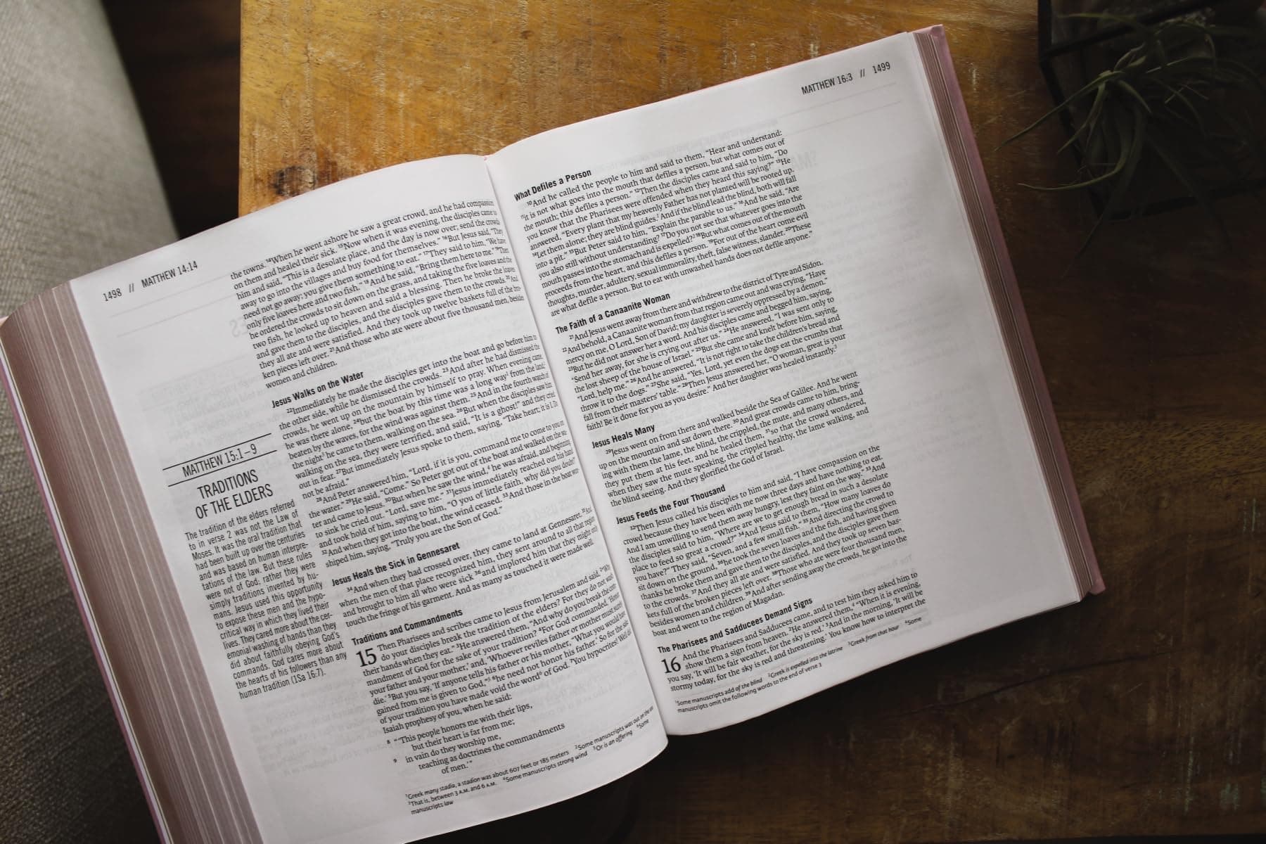 The Jesus Bible, ESV Edition, Pink thumbnail 6