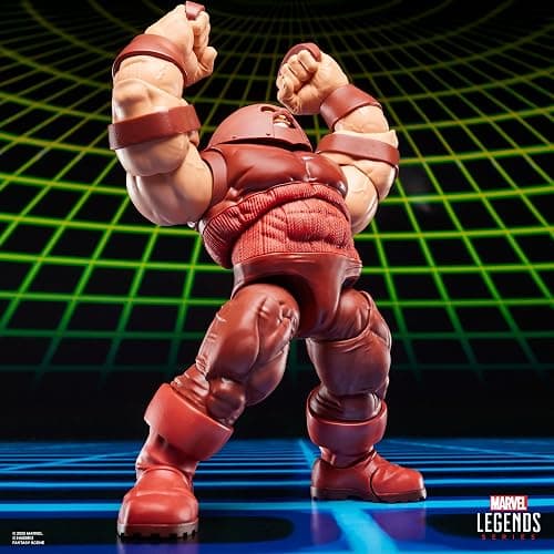 Marvel Legends Series Gamerverse Marvel's Juggernaut Action Figure Collectible, Brown | Retro Video-Game Look, 8.9 in, 3 Accessories, Power Fx, 20 Plus Pts, Window-Box thumbnail 4
