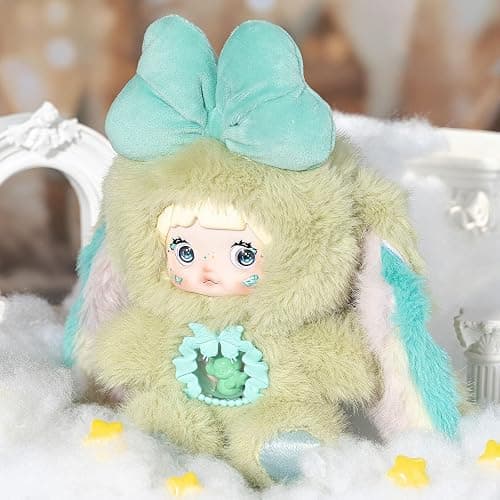 Nommi Blind Box Plush Figures, Cute Vinyl Blind Box Plush Doll, Nommi Fantasy World Series Collectible Toys, Kawaii Action Figure Mystery Box for Gifts, Single Box (1 of 7 Possible Styles) thumbnail 9