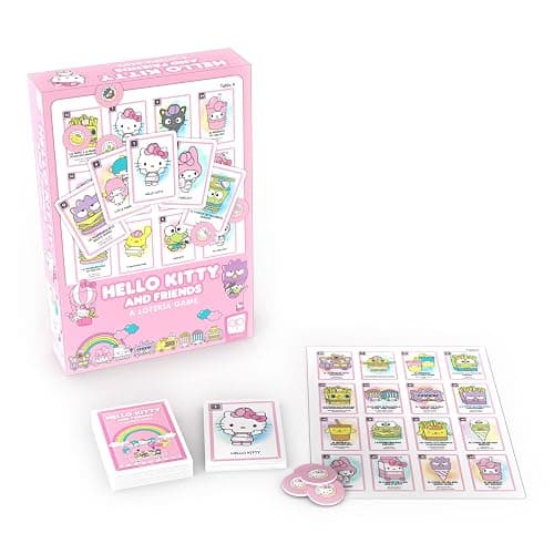 Hello Kitty Loteria Game - Custom Bingo Style Inspired by Spanish Words & Mexican Culture thumbnail 3