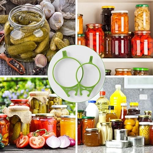 2 Pack Pickle Fork Pickle Grabber Tool-Pickle Picker for the jar, Kitchen Gadgets Pickle Gifts Suitable for Olives Green thumbnail 7