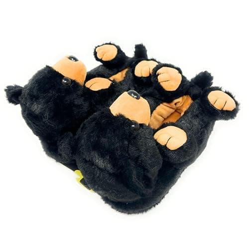 ooohyeah Funny Animal Hug Plush Slippers for Women, Novelty Cute Cozy Warm Slippers with Non-Slip Grips thumbnail 7