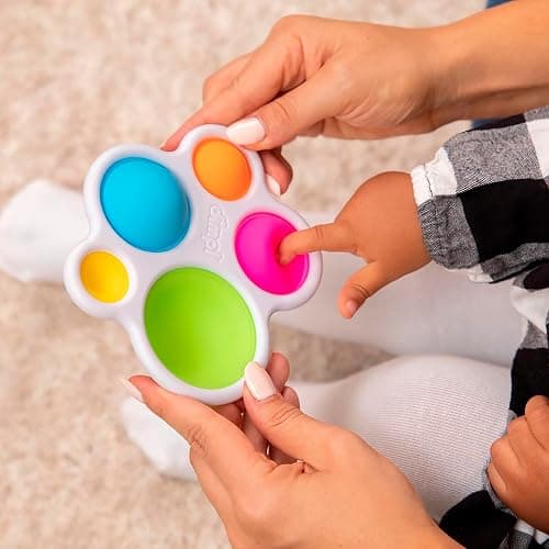 Fat Brain Toys Original Dimpl Brand Baby Toy, Sensory Toys for Babies 10 Months+, Interactive Baby Toys, Fidget Toys, 1 Piece thumbnail 2