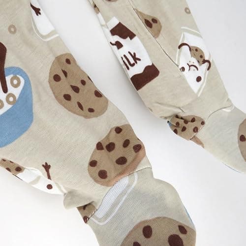 HonestBaby Sleep & Play Footed One-piece Pajama Sleeper 100% Organic Cotton, Baby Boys thumbnail 4
