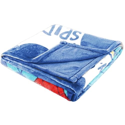 Jay Franco Kids Plush Throw Blanket – Soft & Cozy Fleece Throw for Bedroom & Couch Décor, Official Licensed Product, Blue - Spidey & Friends, 60x90 - Large Blanket thumbnail 5
