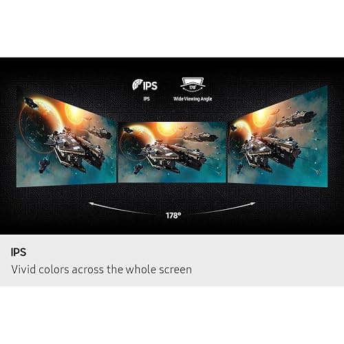 SAMSUNG 27” Odyssey G5 G53F QHD Resolution Gaming Monitor, HDR10, 200Hz Refresh Rate, IPS Panel, AMD FreeSync�� Premium, Black Equalizer, Auto Source Switch, LS27FG532ENXZA thumbnail 6