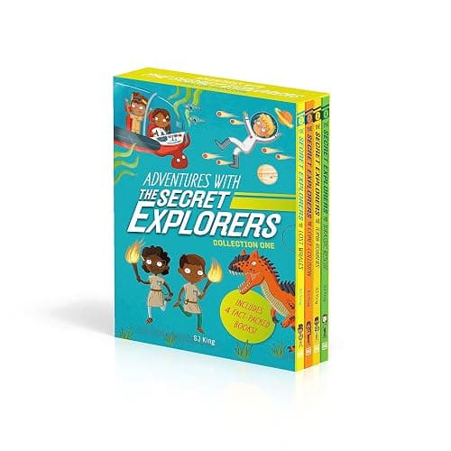 Adventures with The Secret Explorers: Collection One: 4-Book Box Set of Educational Fiction Chapter Books Books thumbnail 7
