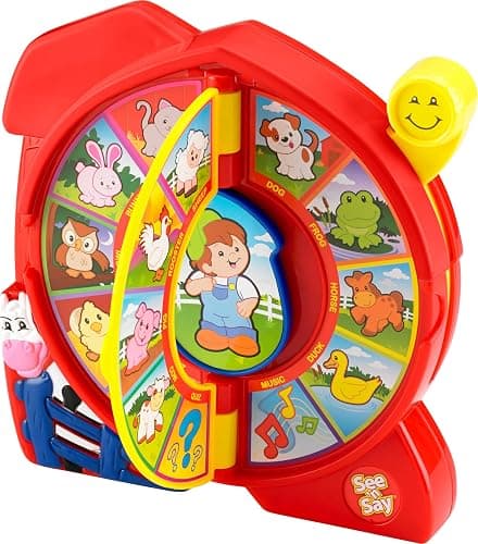 Fisher-Price Little People Toddler Toy See ‘n Say The Farmer Says, Learning Game with Music & Sounds for Kids Ages 18+ Months (Amazon Exclusive) thumbnail 5