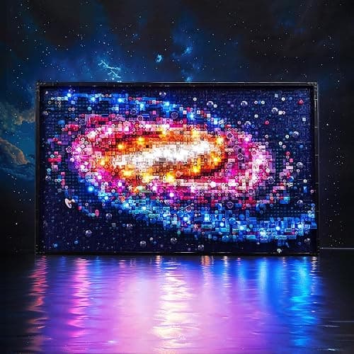 Light Kit for Lego Art The Milky Way Galaxy, Lighting Set for Lego 31212 The Milky Way Galaxy Set - Not Include Models, Just Light Kit - Image 1