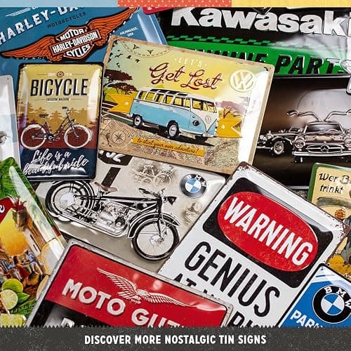 Nostalgic-Art Retro tin sign, 7.9" x 11.8", Milkshake – Gift idea for diner fans, made of metal, vintage design thumbnail 4