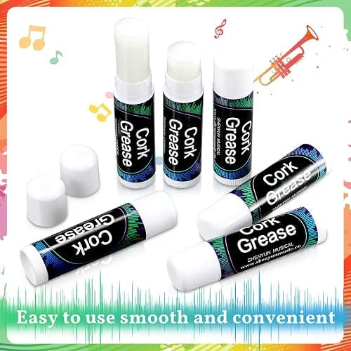 Tondiamo 2 Pieces Cork Grease for Clarinet Flute Grease Lubricant Tube Cleaning and Care Product Woodwind Instruments Accessory for Saxophone Clarinet Flute Supplies thumbnail 4