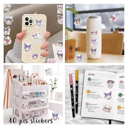 180Pcs Anime Wall Collage Kit Aesthetic Pictures Pink 4x6 inch Kawaii Room Decor and Sweet Dorm Photo Pink Wall Decor thumbnail 4