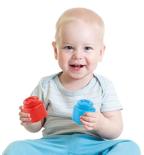 Clementoni Baby Soft Blocks - Clemmy Bag 20 Pieces - Soft Building Blocks, Clemmy Blocks for Kids 6 Months, Bricks Washable, Construction Set, Development & Activity Toy, Made In Italy, 17877 thumbnail 7