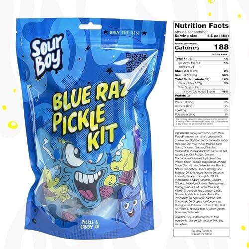 Sourboy Blue Raspberry Pickle Kit thumbnail 2