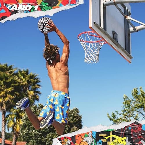 AND1 Chaos Regulation Size Rubber Basketball thumbnail 4