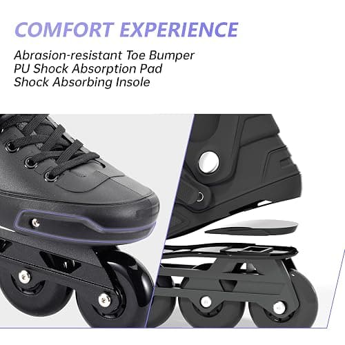 SWAY Professional Inline Skates for Adult, High Performance Roller Skates for Women Men, Racing Skates for Teens, Male, Female, Roller Blades Size 4-10, ABEC-11 Bearing thumbnail 5