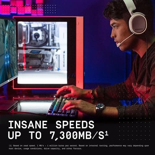 WD_BLACK 8TB SN850X NVMe Internal Gaming SSD Solid State Drive - Gen4 PCIe, M.2 2280, Up to 7,200 MB/s - WDS800T2X0E - 8TB - SSD thumbnail 5