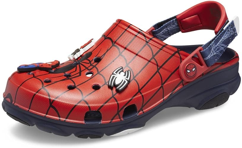 Crocs Unisex Adult Classic All-Terrain Black Panther Clogs - Image 1