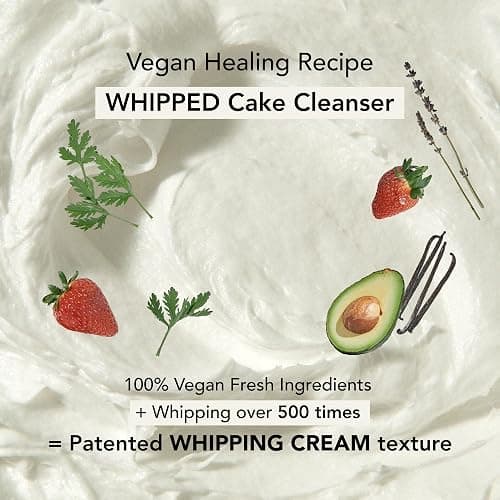 Whipped Korean Skincare Face Wash, Deep Cleansing Vegan Facial Cleanser for Oily Skin and Pore Care with Niacinamide, Hyaluronic Acid, Ceramide, Mugwort & Teatree, Doubles as a Face Mask, 4.5 oz thumbnail 2