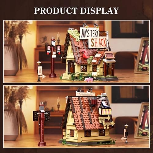 Gravity House Building Sets, Mystery Shack House Building Blocks Toy, Compatible with Lego, Collectible Buildable Fun Model Toys, Gift for 6+ Boys Girls Adults and Fans (965 PCS) thumbnail 5