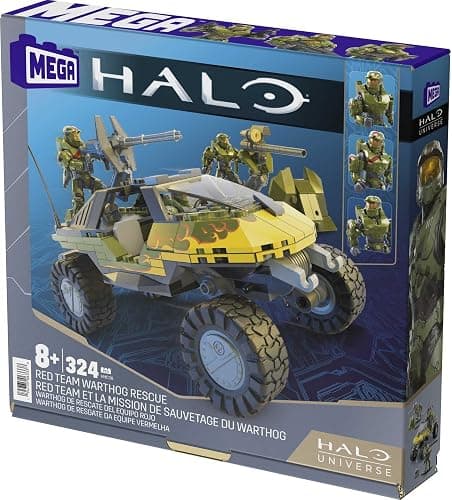 Mega Halo Red Team Warthog Rescue 324 Pieces thumbnail 6