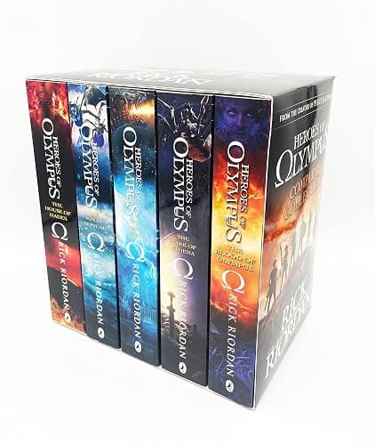 CHILDREN PBS Heroes Of Olympus Complete Collection (5 Book Slipcase) thumbnail 7