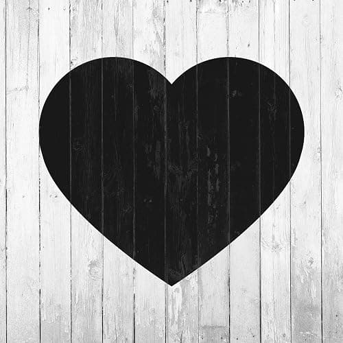 Valentine's Heart Stencil - Love Heart Art Shape thumbnail 4