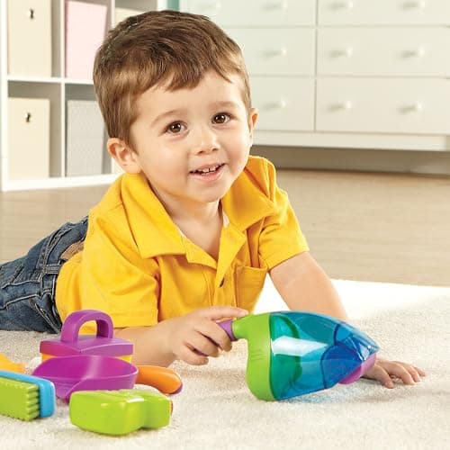 Learning Resources New Sprouts Clean It! Toddler Playset, Pretend and Learn, 6 Pieces, Ages 2 + thumbnail 2