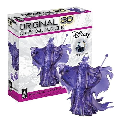 BePuzzled | Disney Maleficent Deluxe Original 3D Crystal Puzzle, Ages 12 and Up - Image 1