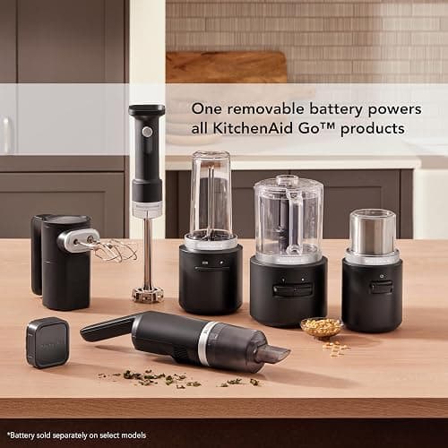 KitchenAid Cordless Hand Mixer - Black Matte thumbnail 6