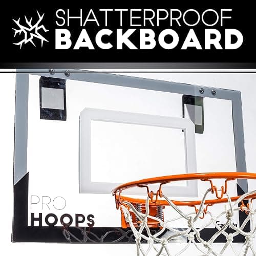 Franklin Sports Mini Basketball Hoops-Indoor Over The Door Mini Hoop+Basketball Sets-Perfect Accessory for Bedroom+Office thumbnail 8