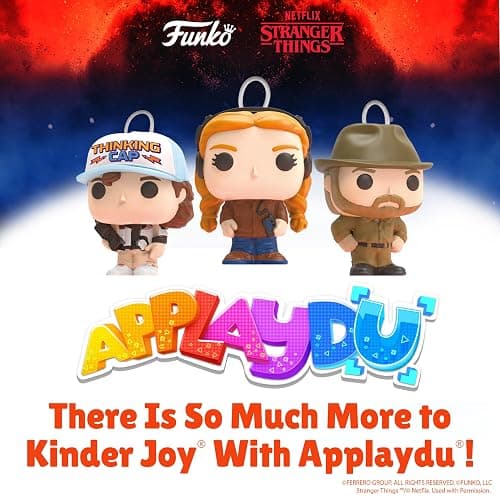 Kinder Joy Chocolate Eggs with Surprise Toy Inside, Limited Edition Stranger Things, 15 Count thumbnail 7